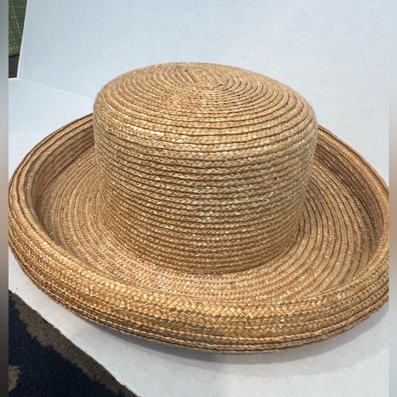 KATHY JEANNE Straw Brim Sun Hat - Picture 7 of 8